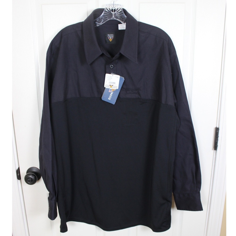 Flying Cross FX Stat LAPD Navy Tactical Uniform Shirt XL F1 FX7020VS NWT